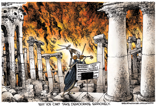 Wall Street is Burning and the Democrats are Fiddling